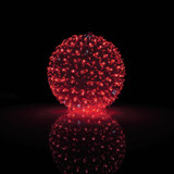 Alpine 8 In. Green & Red LED Sphere Christmas Ornament