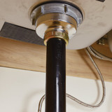 Plumb Pak 1-1/2 In. OD x 8 In. Black Plastic Tailpiece