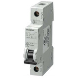 Siemens IEC Mini Circuit Breaker,10A,1P,240V 5SJ41106HG40