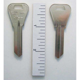 Kaba Ilco Key Blank, WR4,Brass, PK10 A1054WB-WR4