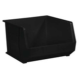 Partners Brand Bin,Stack/Hang,18x16 1/2x11",Black,PK3 BINP1816K