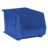Partners Brand Bin,Stack/Hang,10 3/4x8 1/4x7",Blue,PK6 BINP1087B