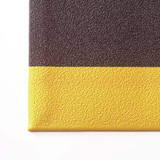 Notrax StaticDissipativeMat,Blk,YllwBrdr,4x60ft 825R0048BY