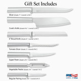 Rada Cutlery 7-Piece Starter Knife Set
