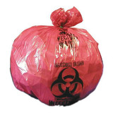 Manufacturer Varies Biohazard Bags,10 gal.,Red,PK500 RIWB142700