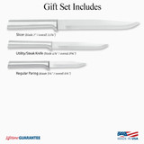 Rada Cutlery 3-Piece Housewarming Knife Set