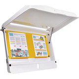 Doc-Box 21 In. x 27 In. x 4 In. Outdoor-Indoor Standard Posting Permit Box 10102 988330