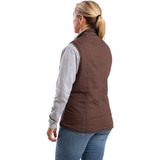 Berne Softstone Women's Small Tuscan Sherpa-Lined Vest WV15TSNR360 731182
