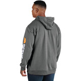 Berne Men's 2XL Regular Graphite Signature Sleeve Hooded Pullover Sweatshirt SP401GPHR520 766390