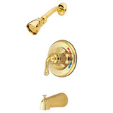 Kingston Brass KB632 TubShower Faucet,w/Single Ha KB632