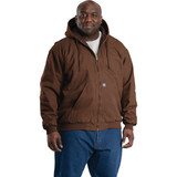 Berne Heartland Men's Medium Bark Hooded Work Jacket HJ375BBR400 740304