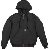 Berne Heritage Men's 2XL Black Hooded Active Work Jacket