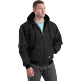 Berne Heritage Men's 2XL Black Hooded Active Work Jacket HJ51BKR520 740149