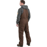 Berne Men's XL Bark Heartland Insulated Washed Duck Bib Overalls B377BBR480 748039