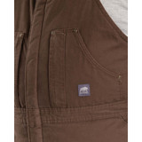 Berne Men's XL Bark Heartland Insulated Washed Duck Bib Overalls B377BBR480 748039
