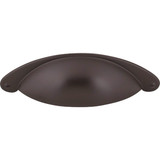 Jeffrey Alexander Lyon 4-15/16 In. Overall Length Dark Bronze Cabinet Cup Pull