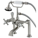 Kingston Brass AE103T8BX Deck Mount Clawfoot Tub Faucet AE103T8BX