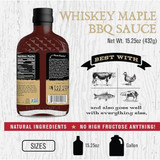 Rufus Teague Whiskey Maple 15.25 Oz. BBQ Sauce 1207 890925