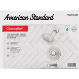American Standard Chancellor Brushed Nickel Single-Handle Lever Tub & Shower Faucet