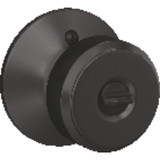 Schlage Bowery Matte Black Restoring Keyed Entry Door Knob F51AGBWE622 257903
