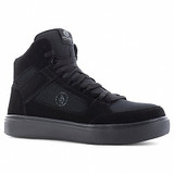 Volcom Athletic High-Top Shoe,W,6,Black VM30244F-W-06.0