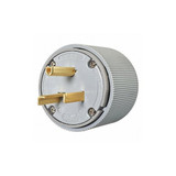 Bryant Straight Blade Plug,Gray,2.0 HP,125VAC 9530NP