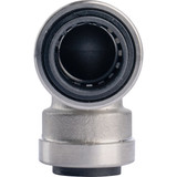 QuickFitting 1-2 In. x 1-2 In. Push-to-Connect Stainless Steel 90-Degree Elbow SS813R 442352