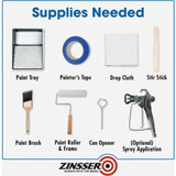 Zinsser HIDZ Multi-Purpose Primer and Sealer, White, 1 Qt. 373693 774962