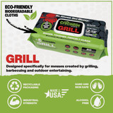 Crocodile Cloth Grill Cleaning Wipe (80-Count)