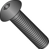 American Sockets Button Hd Cap Blk Ox,10-24X3/8,PK100 1006CSB