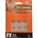 Gorilla Super Sliders 1 In. Beige Felt Pad (16-Piece)