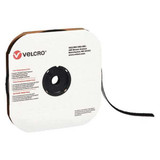 Velcro Brand Tape,Strips,Loop,1/2"x75ft.,Blk VEL155