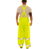 Tingley Arc Flash Rain Overall,Cat 2,Ylw/Grn,L O44122