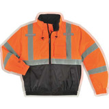 Tingley Hi-Vis Bomber Jacket,Class 3,Org,2X J26119