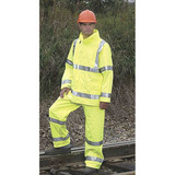 Tingley Rain Pants,Class E,Yellow-Green,4XL P23122