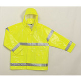 Tingley Flame Resist Rain Jacket,Yellow-Green,M J53122