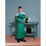 Tingley Bib Apron,M,Green,PVC,Polyester A41008