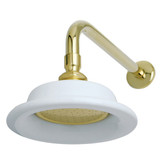 Kingston Brass P60PBCK Sunflower Shower Head,w/12" S P60PBCK