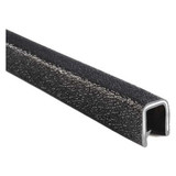Trim-Lok Trim Seal,100 ft L,Black, PVC, 9/16 in W 1375B3X3/8-100
