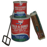 Wooster Products Anti-Slip Floor Coating,Clear,1 gal,Kit WAS20.CLR