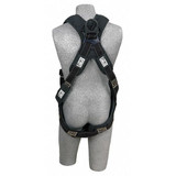 3m Dbi-Sala Full Body Harness,L,420 lb.,Black 1110891