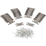 Global Industrial Locker Number Plate Kit Numbered 900-1099 200/Pack