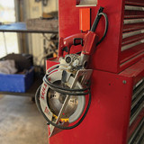 Gator Magnetics MIDI 2.5 In. Red Open Magnetic Hook, 25 Lb. Capacity 300002 218029