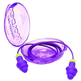 Rockets® Reusable Earplug, TPE, Cord, Reusable Pocket-Pak Storage Pack of 50