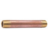 Manufacturer Varies Nipple,Red Brass,1/2 x 5 In 463-050X