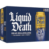 Liquid Death 19.2 Oz. Dead Billionaire Lemonade Tea