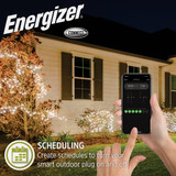 Energizer 15A 2-Outlet Smart WiFi Outdoor Plug EOX3-1002-BLK 552210