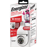 Energizer 1080P WiFi E26 Light Bulb Socket Security Camera EOP1-1002-WHT 552202