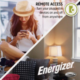 Energizer 125V 1-Outlet Indoor Smart WiFi Plug (2-Pack) EIX3-1003-PP2 510583