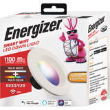 Energizer 6 In. 1100 Lm. RGB & CCT LED Smart Recessed Retrofit Light Kit EDC2-1001-RGB 518164